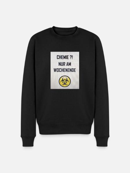 Chemie am Wochenende - Männer Premium Bio Pullover - Schwarz