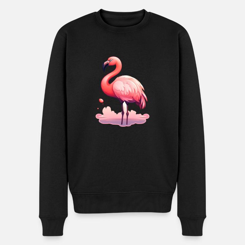 Flambant - Pull Premium bio Homme - noir