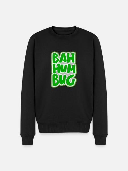 Bah Humbug - Men's Premium Organic Jumper - black