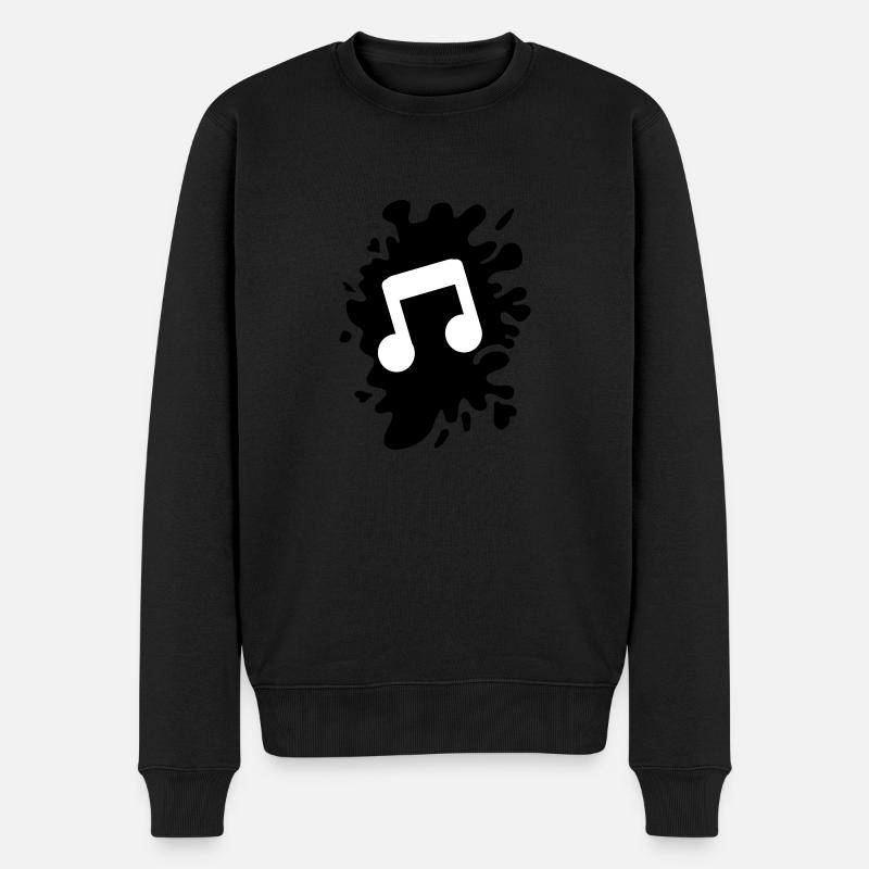 note de musique blob - Pull Premium bio Homme - noir