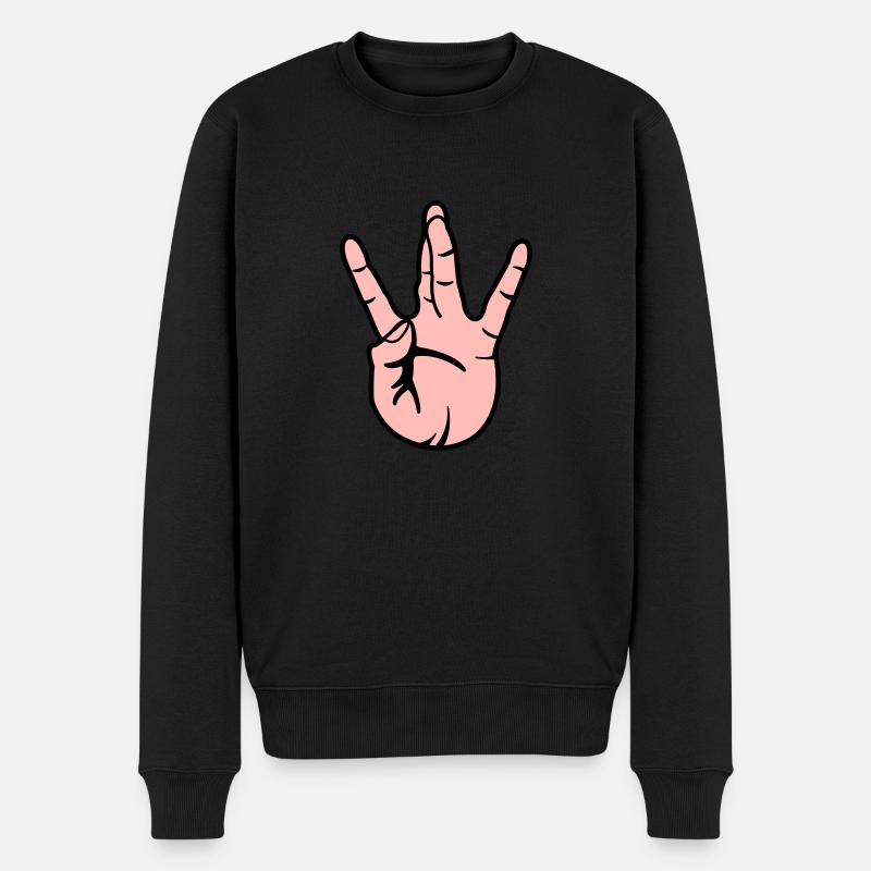 Main Westside - Pull Premium bio Homme - noir