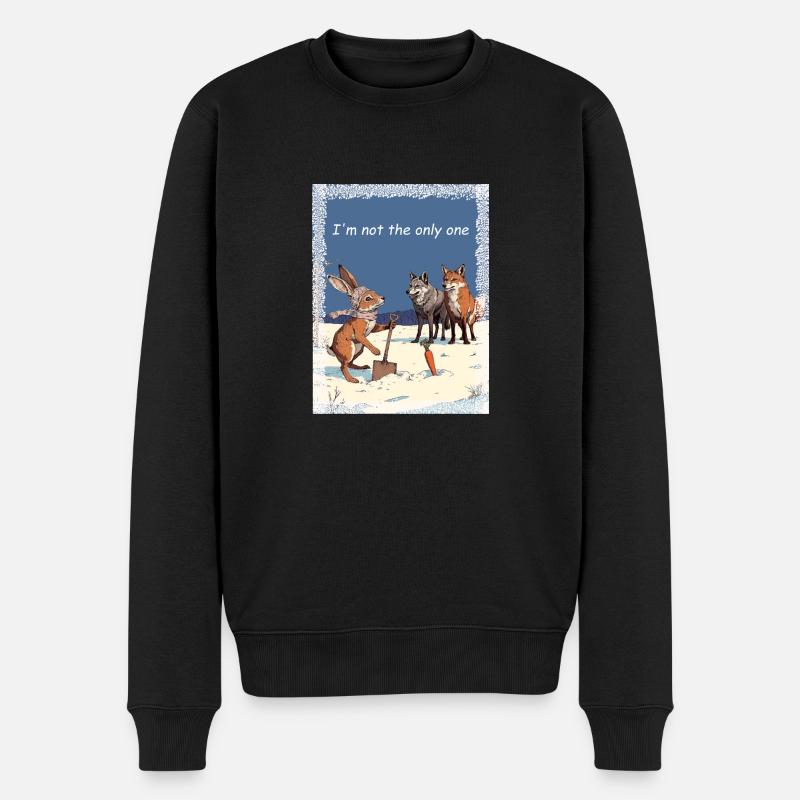 L’épreuve du destin - Pull Premium bio Homme - noir