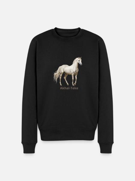 Akhal-Teké - Men's Premium Organic Jumper - black