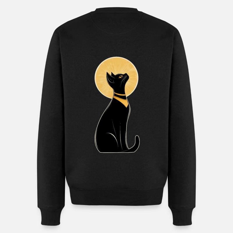 Chat égyptien - Pull Premium bio Homme - noir