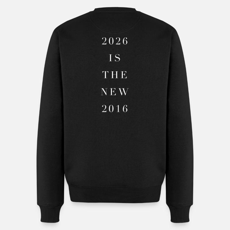 2026 est la nouvelle année 2016 - Pull Premium bio Homme - noir