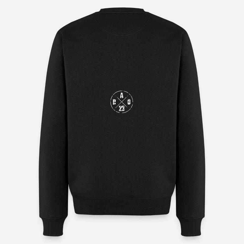dad 23 - Männer Premium Bio Pullover - Schwarz