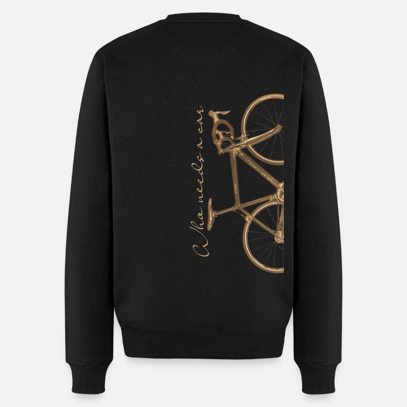 Sans voiture - Pull Premium bio Homme - noir