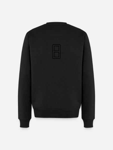 Number 8 - Pull Premium bio Homme - noir