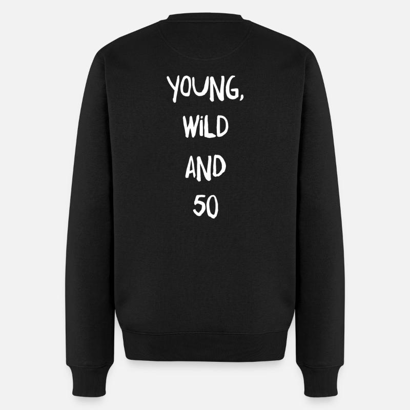 50ème anniversaire - Pull Premium bio Homme - noir
