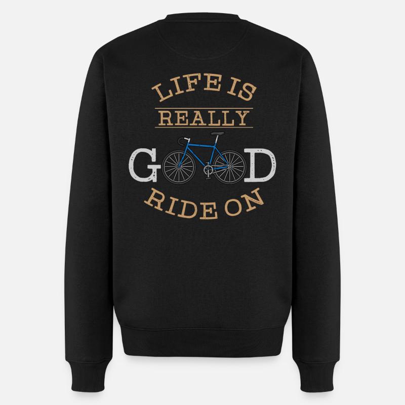 cycle - Pull Premium bio Homme - noir