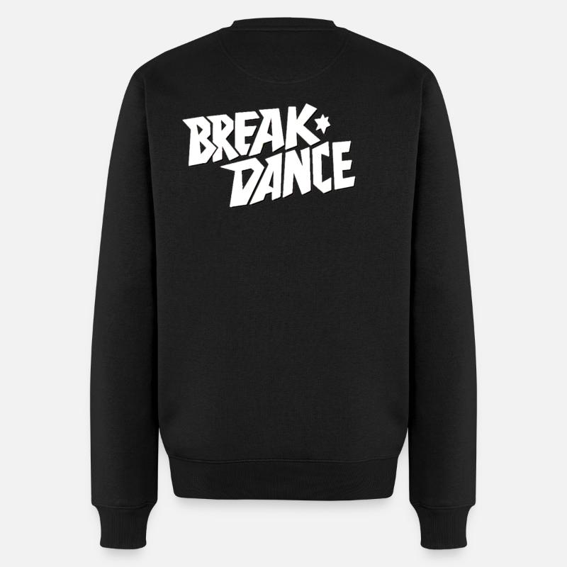 Style de danse Breakdance Lettrage - Pull Premium bio Homme - noir