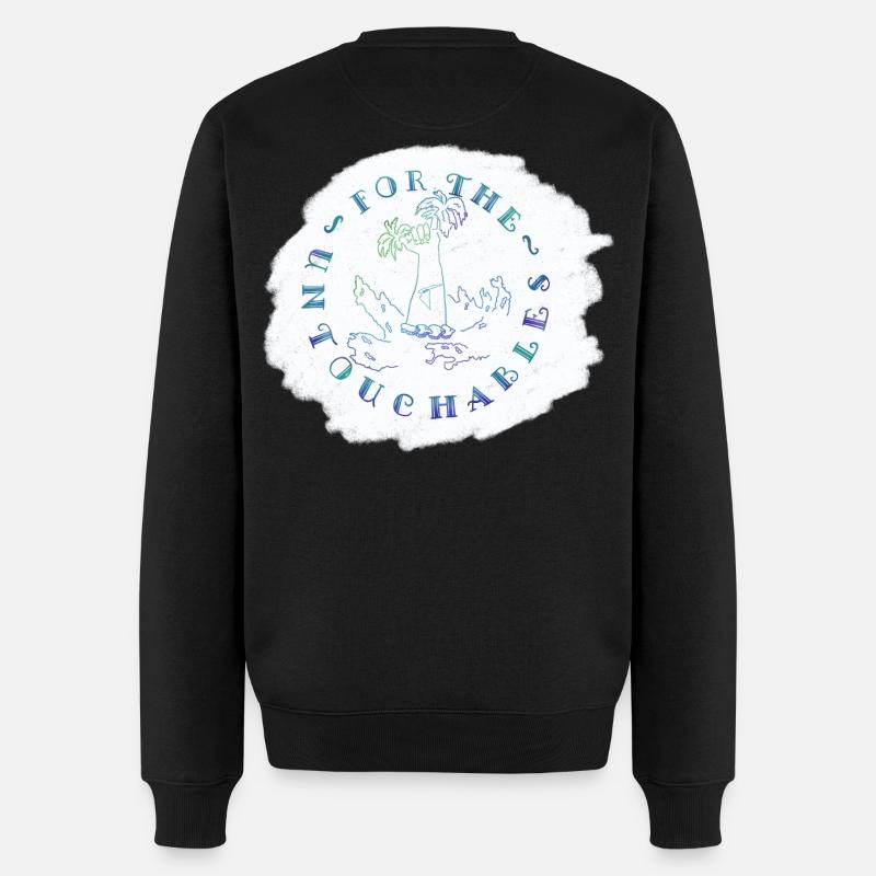 LES SHARKYS OLDHOUSE INTOUCHABLES - Pull Premium bio Homme - noir
