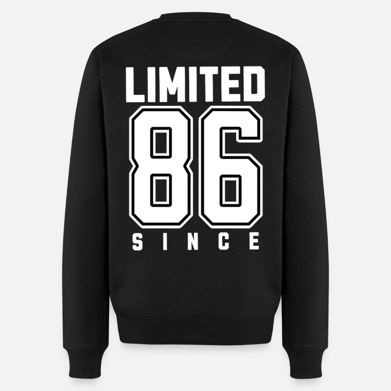 40e anniversaire - Pull Premium bio Homme - noir