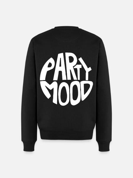 Party Mood - Men's Premium Organic Jumper - black