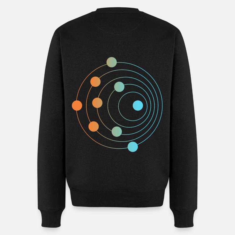Doppler-Effekt - Männer Premium Bio Pullover - Schwarz