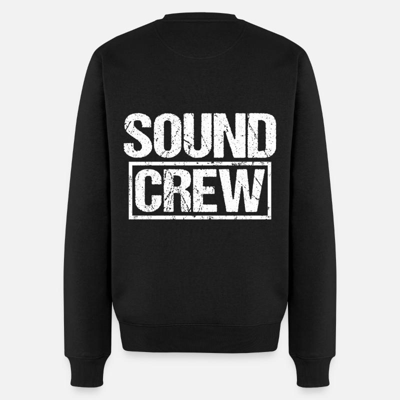 Membre de l’uniforme de l’équipe audio sonore - Pull Premium bio Homme - noir