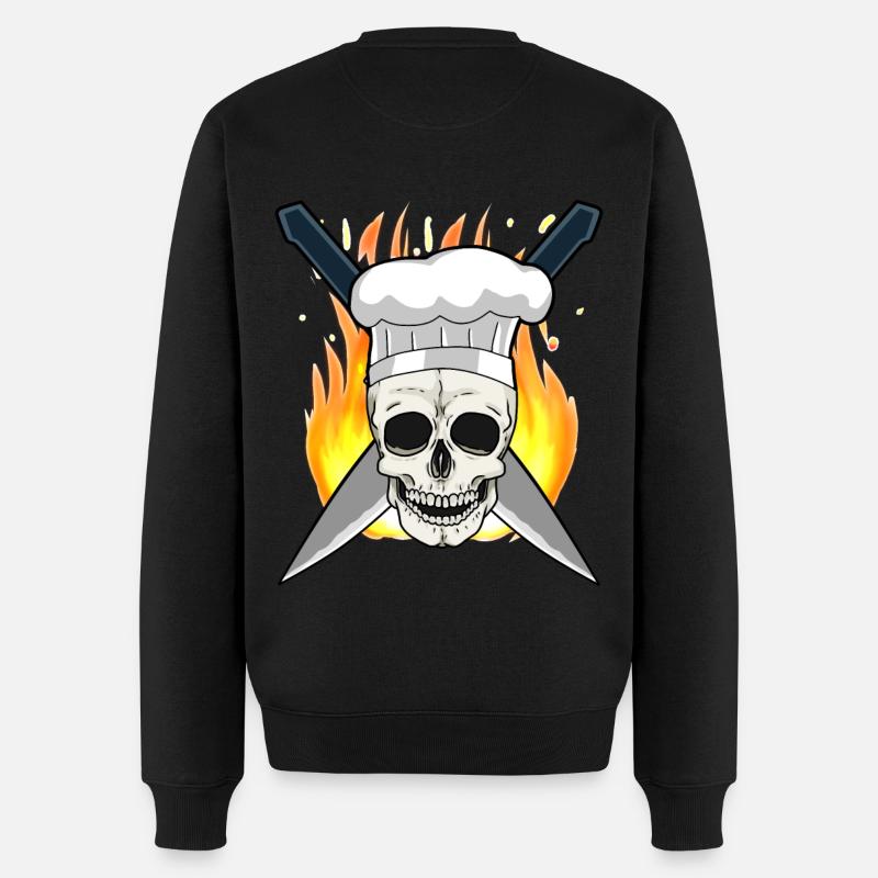 Chef Kitchen Chef Chef Professions - Men's Premium Organic Jumper - black