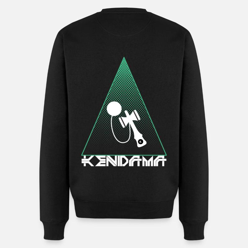 Kendama - Männer Premium Bio Pullover - Schwarz