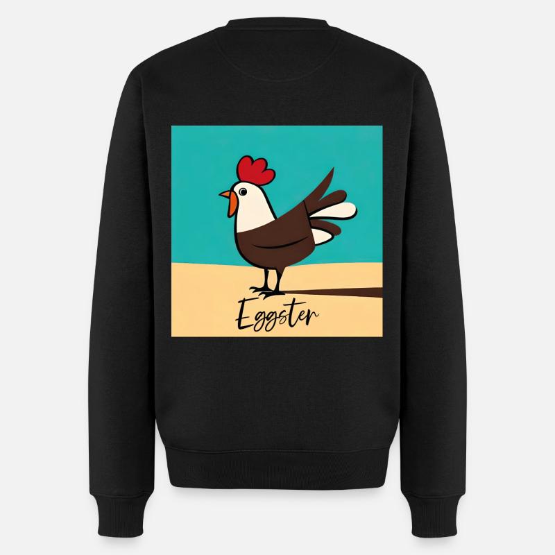 Eggster - Pull Premium bio Homme - noir