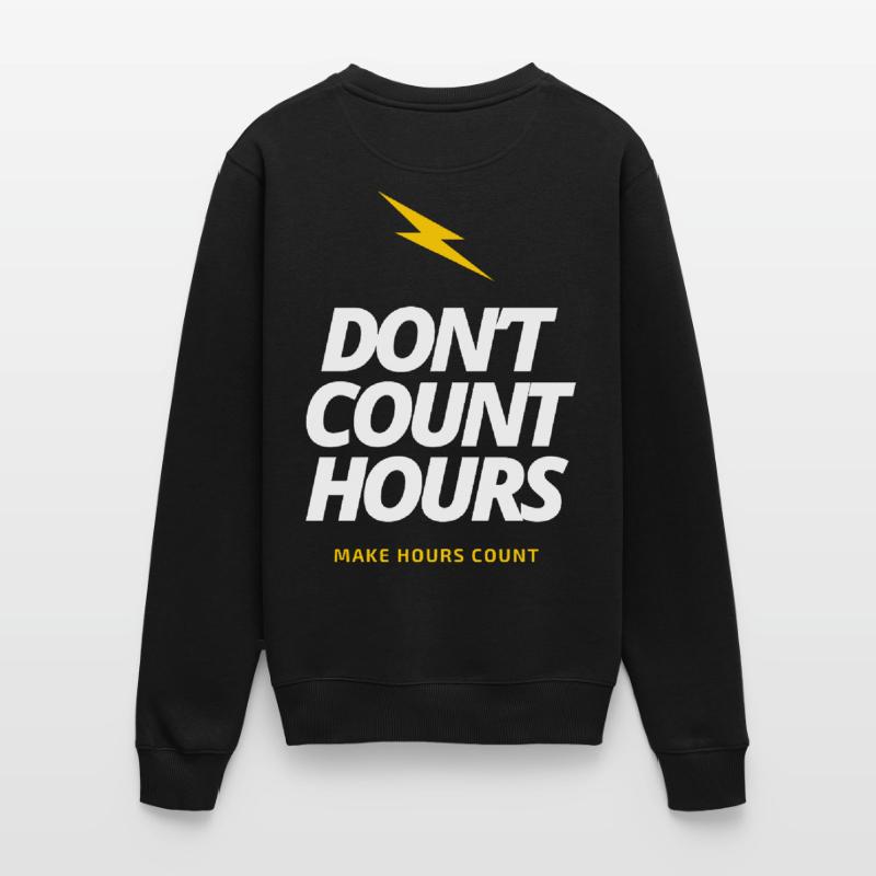 Ne comptez pas les heures, faites en sorte que les heures comptent LateNightGrind Pull Premium bio Homme