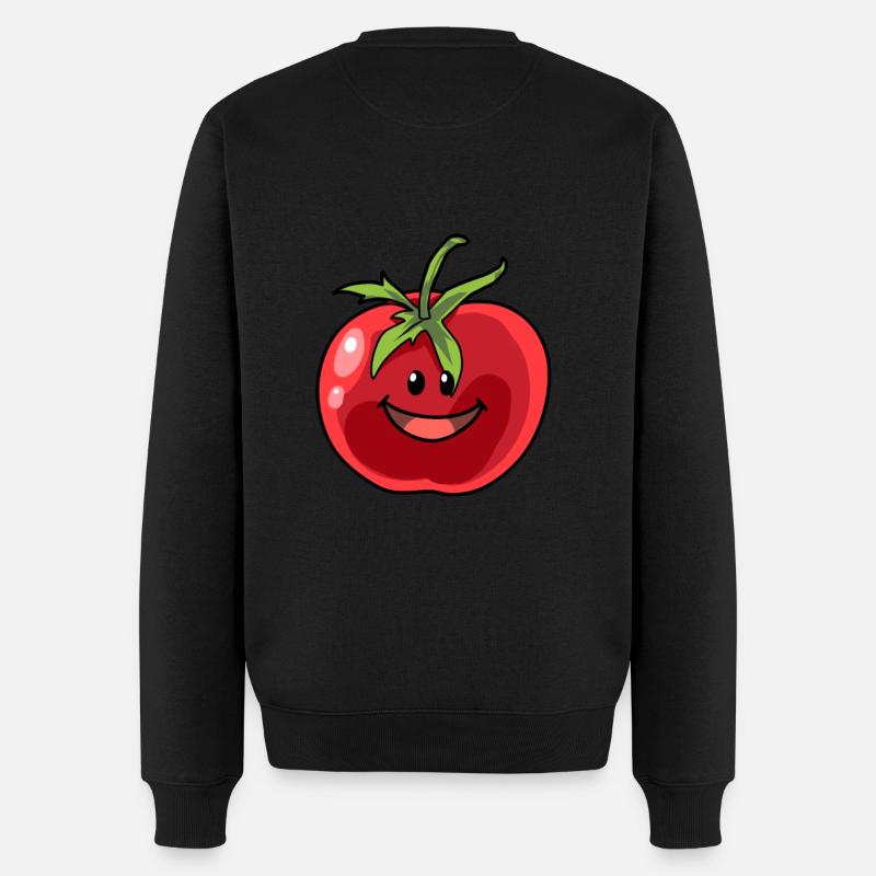 Tomates Végétariens tomates légumes tomates - Pull Premium bio Homme - noir