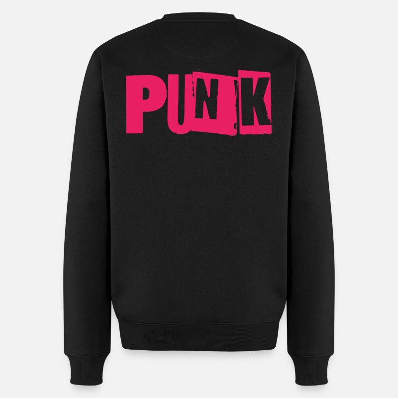 Bug punk Néon - Pull Premium bio Homme - noir