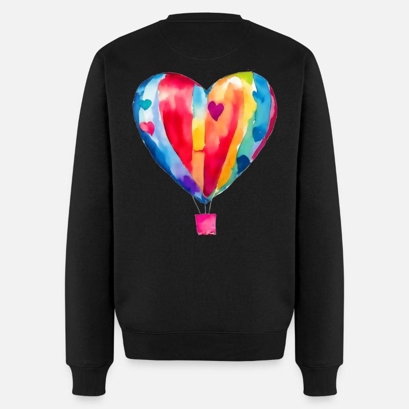 Ballon - Pull Premium bio Homme - noir