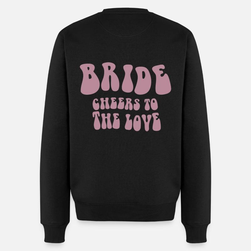 Mariée - bravo à l’amour - Pull Premium bio Homme - noir