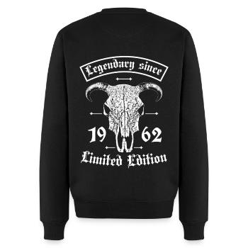 Légendaire depuis 1962 Édition Limitée Taurus Skull - Pull Premium bio Homme - noir - Dos - Nico (187cm)