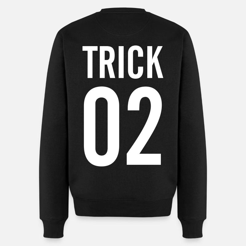 TRICK - Pull Premium bio Homme - noir