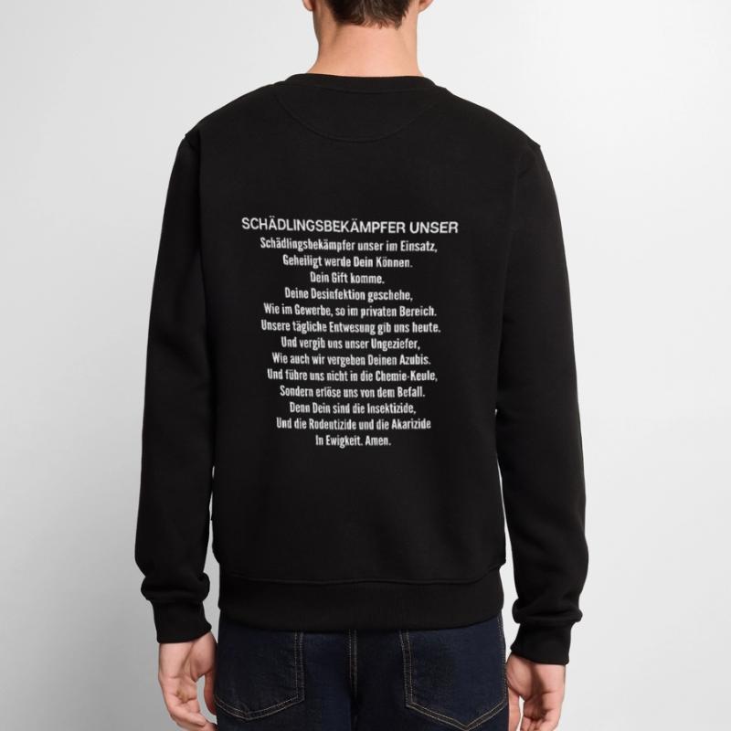 Schädlingsbekämpfer Kammerjäger Exterminator Männer Premium Bio Pullover
