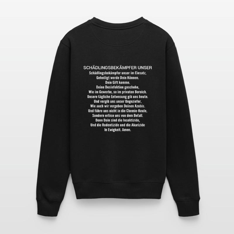 Schädlingsbekämpfer Kammerjäger Exterminator Männer Premium Bio Pullover