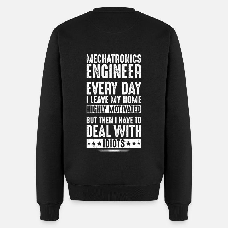 Mechatroniker Mechatronik Ingénieur mécatronique - Pull Premium bio Homme - noir