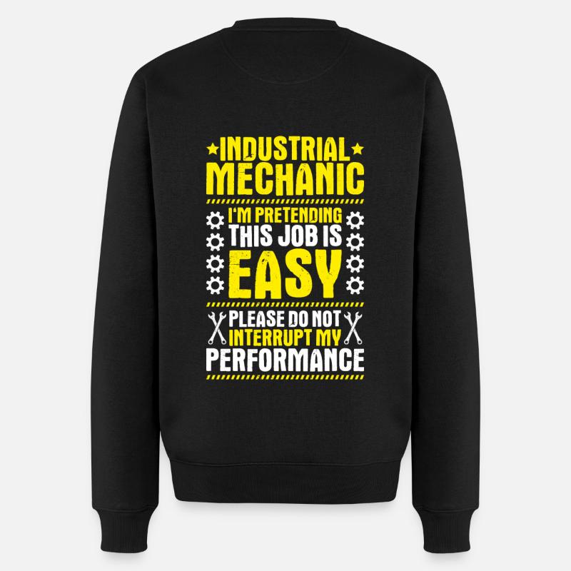 Industriemechaniker Mécanicien industriel - Pull Premium bio Homme - noir