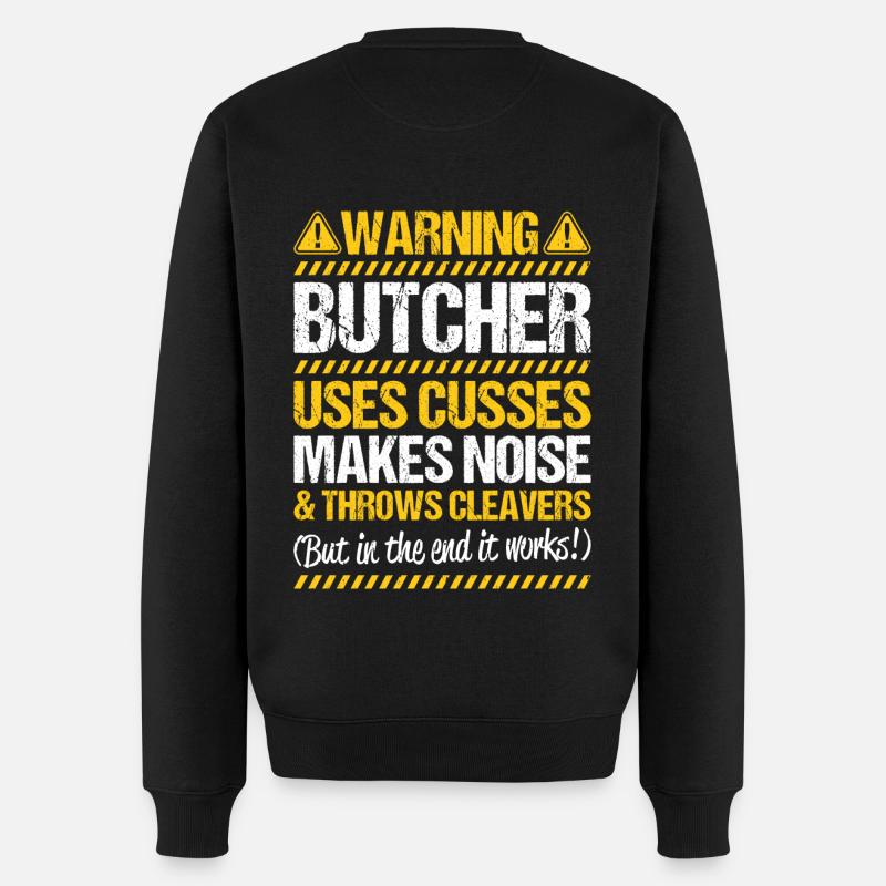 Boucher boucher boucher - Pull Premium bio Homme - noir