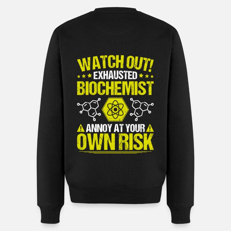 Biochemiker Biochimie Biochimie Biochimiste - Pull Premium bio Homme - noir