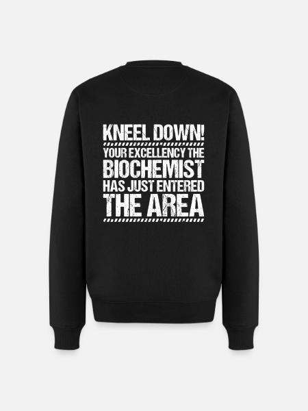 Biochemiker Biochemie Biochemistry Biochemist - Men's Premium Organic Jumper - black
