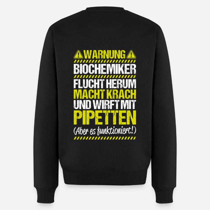 Biochemiker Biochimie Biochimie Biochimiste - Pull Premium bio Homme - noir