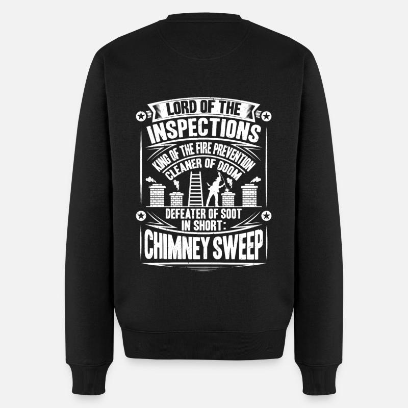 Schornsteinfeger Kaminkehrer Ramoneur - Pull Premium bio Homme - noir