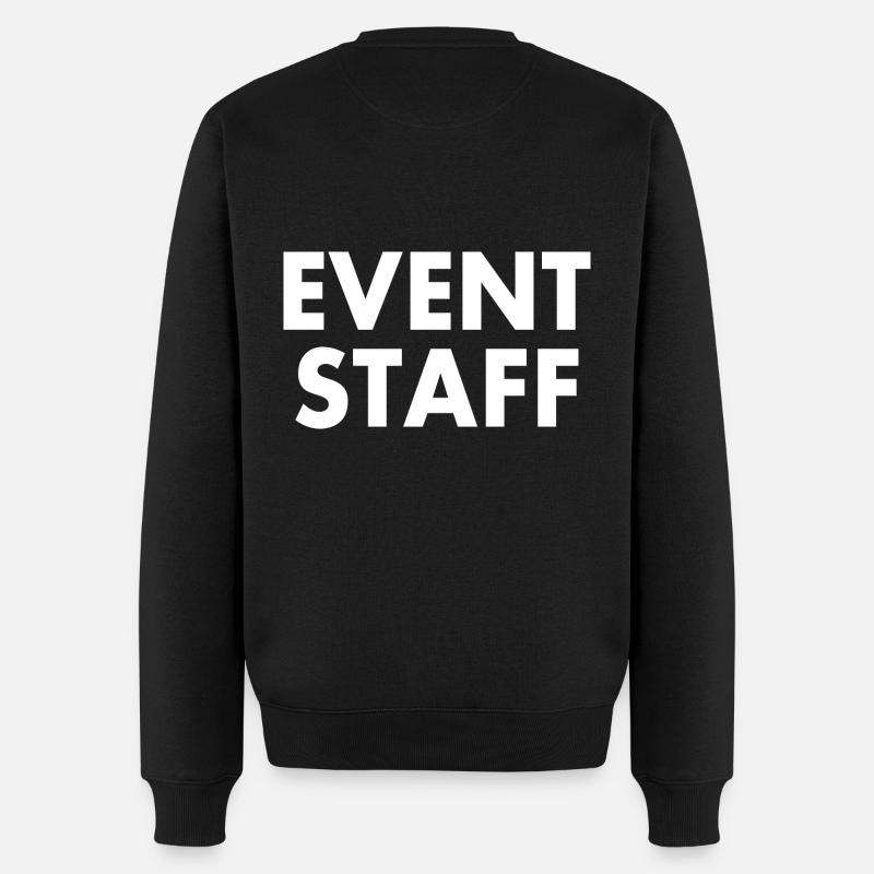 Event staff - Pull Premium bio Homme - noir