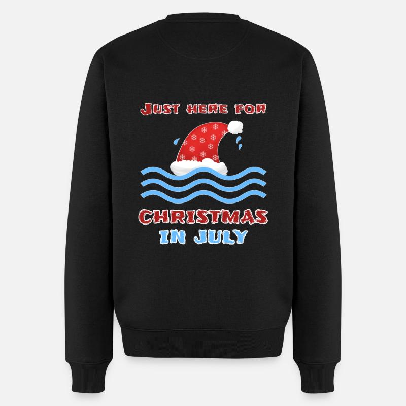 Noël en juillet - Pull Premium bio Homme - noir