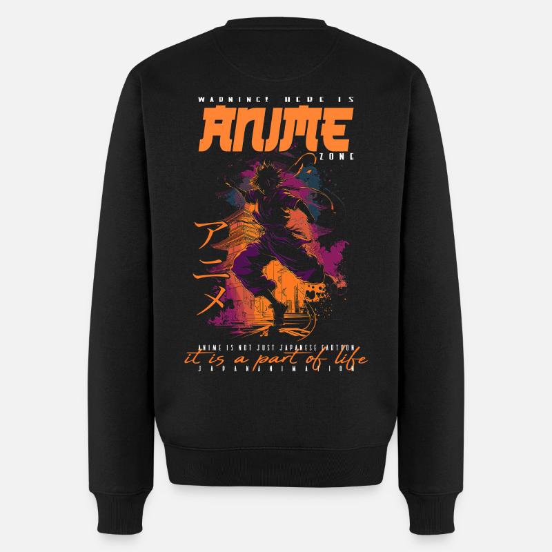 Homme d'anime - Pull Premium bio Homme - noir