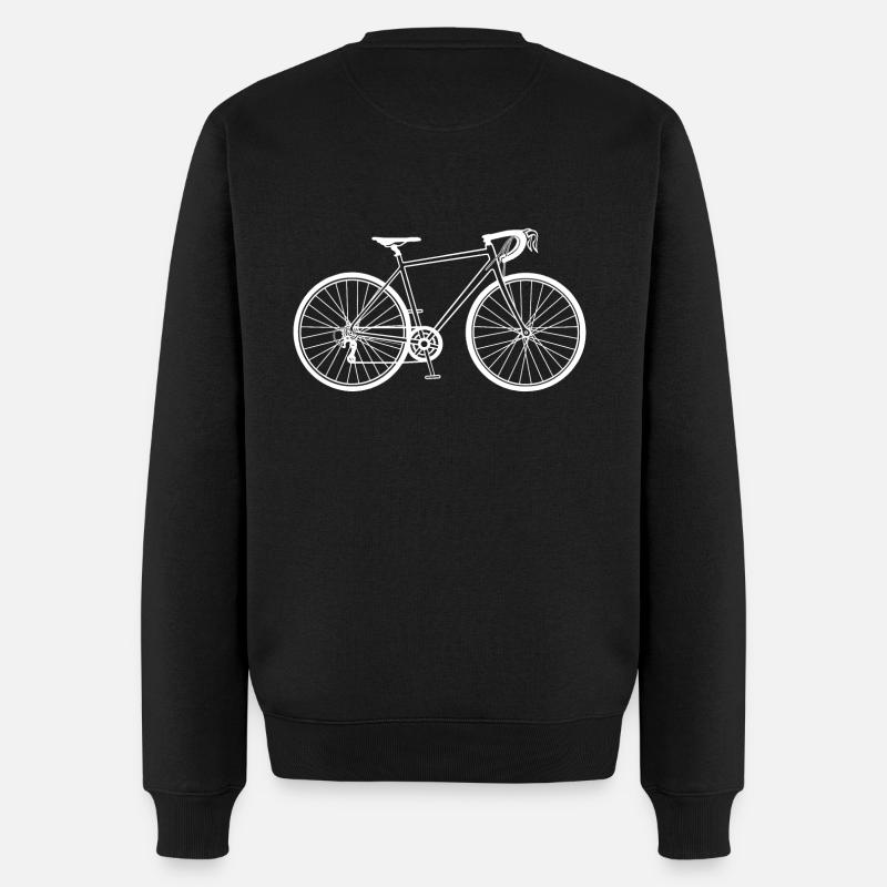 Vélo blanc - Pull Premium bio Homme - noir