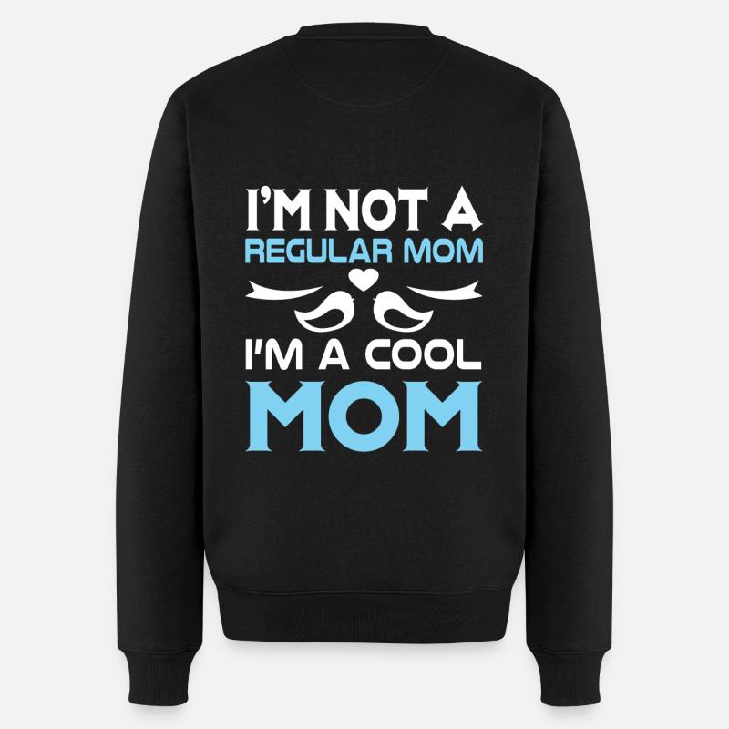 Maman cool - Pull Premium bio Homme - noir