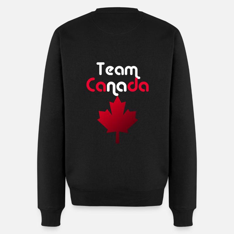 Équipe Canada - Pull Premium bio Homme - noir