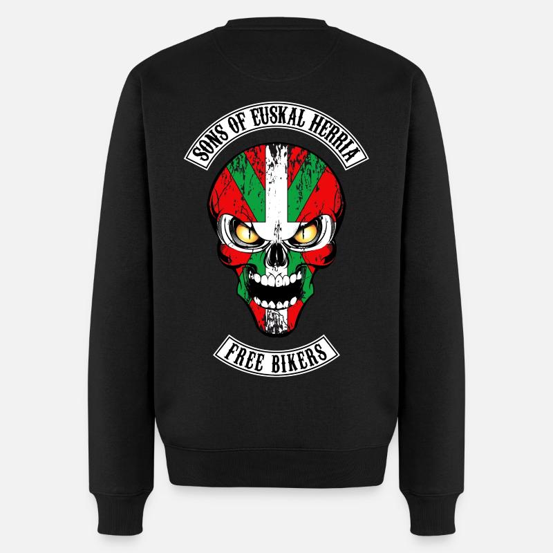 sons of euskal herria - Pull Premium bio Homme - noir