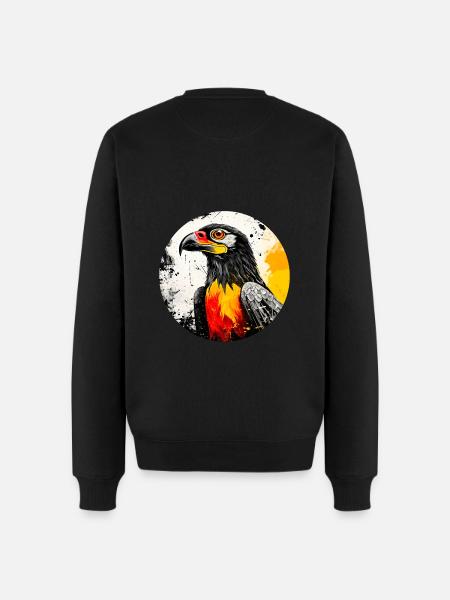 German eagle - Men's Premium Organic Jumper - black