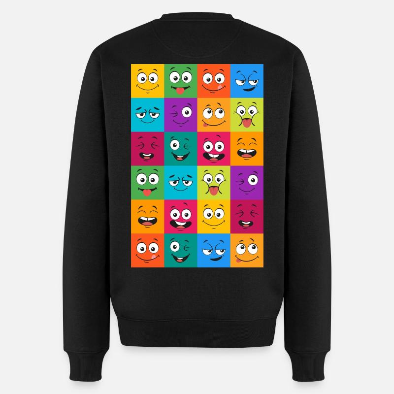 Motivation - Männer Premium Bio Pullover - Schwarz