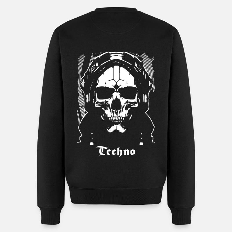 Techno - Pull Premium bio Homme - noir