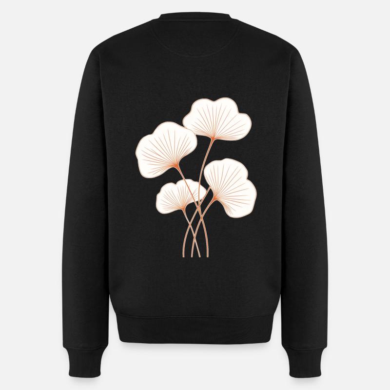 Ginkgo - Pull Premium bio Homme - noir